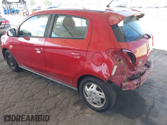 2017 Mitsubishi Mirage ES z VIN ML32A3HJ2HH021629, wystawiony jako IAAI lot #42666655 z przebiegiem 158 157 mil mil oraz . Historia ofert i sprzedaży dostępna na DreamBid. Obrazek 3.