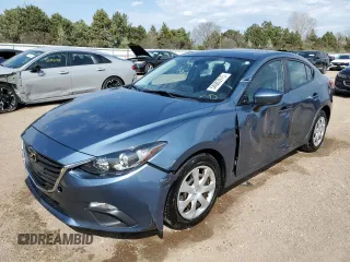 2016 Mazda 3 i Sport with VIN 3MZBM1T73GM321658, listed as a Copart auction lot 54063975 with 117,195 mi miles and Salvage Title. Bid and sale history available at DreamBid. Image 1.