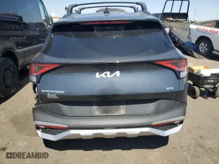 2023 Kia Sportage Hybrid EX with VIN KNDPVCAG7P7045936, listed as a Copart auction lot 69424904 with 17,137 mi miles and Salvage Title. Bid and sale history available at carsss.com. Image 6.