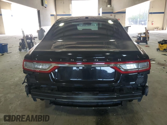 2017 Lincoln Continental Select with VIN 1LN6L9TK4H5624414, listed as a Copart auction lot 46860065 with 136,749 mi miles and Salvage Title. Bid and sale history available at carsss.com. Image 6.