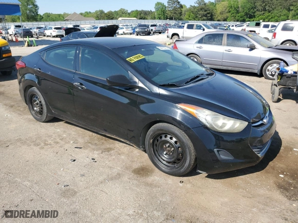 2013 Hyundai Elantra Limited PZEV with VIN 5NPDH4AEXDH203692, listed as a Copart auction lot 53472375 with 173,139 mi miles and Clean Title. Bid and sale history available at carsss.com. Image 4.