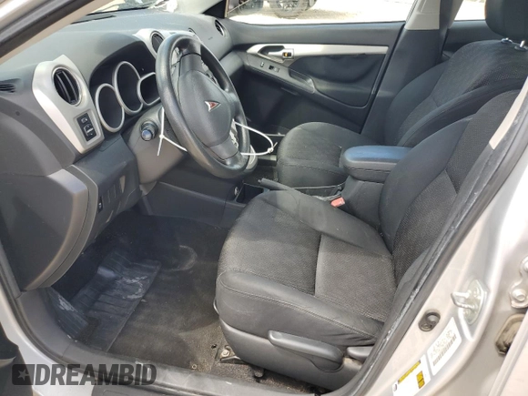 2010 Pontiac Vibe w/1SA with VIN 5Y2SP6E88AZ420379, listed as a Copart auction lot 71019404 with 187,255 mi miles and Salvage Title. Bid and sale history available at carsss.com. Image 7.
