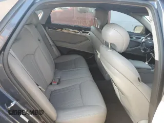 2017 Genesis G80 3.8L with VIN KMHGN4JE9HU185814, listed as a Copart auction lot 70239184 with 90,836 mi miles and Salvage Title. Bid and sale history available at carsss.com. Image 10.