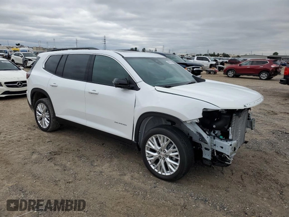 2024 GMC Acadia FWD Elevation z VIN 1GKENKKS6RJ218506, wystawiony jako Copart lot #88293895 z przebiegiem 2 260 mil mil oraz Szkoda całkowita • Salvage title. Historia ofert i sprzedaży dostępna na DreamBid. Obrazek 4.