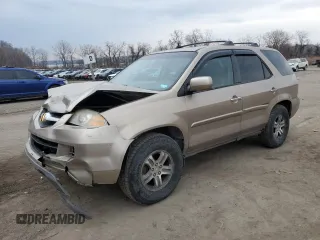 2005 Acura MDX Touring with VIN 2HNYD18835H517863, listed as a Copart auction lot 47551955 with 0 mi miles and Salvage Title. Bid and sale history available at carsss.com. Image 1.