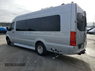 2021 Mercedes-Benz Sprinter with VIN W1X8ED3Y0MP430332, listed as a Copart auction lot 85745824 with 8,727 mi miles and Clean Title. Bid and sale history available at DreamBid. Image 2.