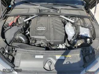 2021 Audi A4 Sedan S line Premium with VIN WAUDAAF44MA055417, listed as a Copart auction lot 49493075 with 24,875 mi miles and Salvage Title. Bid and sale history available at carsss.com. Image 11.