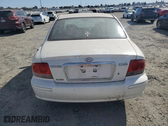 2004 Hyundai Sonata with VIN KMHWF25S84A994567, listed as a Copart auction lot 74612544 with 158,186 mi miles and Clean Title. Bid and sale history available at carsss.com. Image 6.