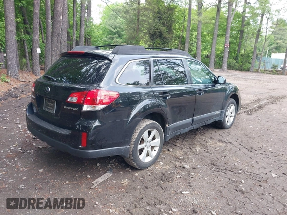 2013 Subaru Outback Premium with VIN 4S4BRCGC9D3239370, listed as a IAAI auction lot 42199995 with 145,712 mi miles and . Bid and sale history available at carsss.com. Image 4.