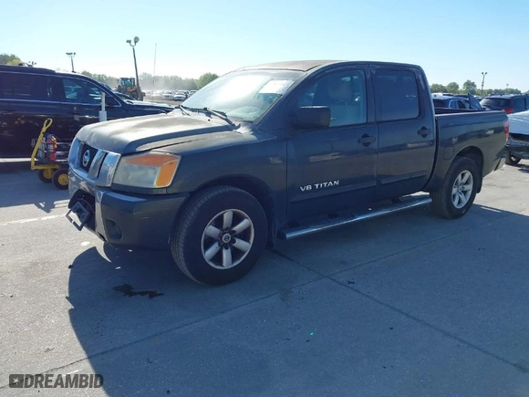 2008 Nissan Titan XE with VIN 1N6BA07D08N334443, listed as a IAAI auction lot 41883323 with 220,097 mi miles. Bid and sale history available at carsss.com. Image 2.