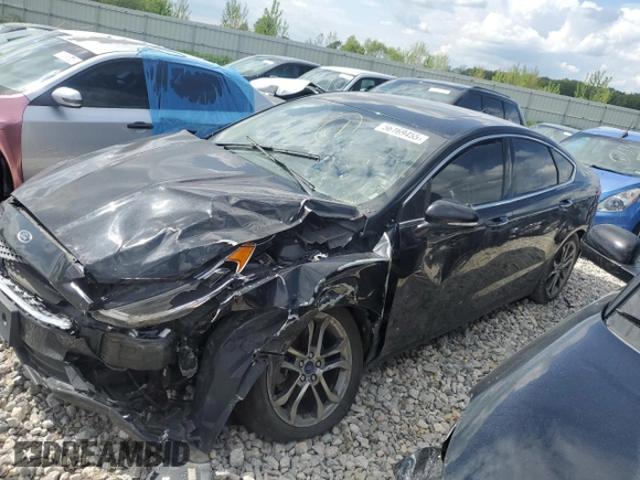 2020 Ford Fusion Titanium with VIN 3FA6P0RU9LR157094, listed as a Copart auction lot 56169455 with Not provided miles and Clean title. Bid and sale history available at DreamBid. Image 1.