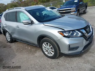 2018 Nissan Rogue S with VIN 5N1AT2MV5JC711444, listed as a IAAI auction lot 41350966 with 123,422 mi miles. Bid and sale history available at carsss.com. Image 1.