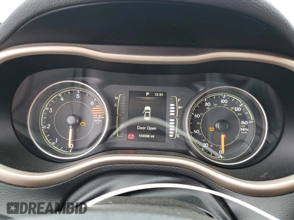 2016 Jeep Cherokee Latitude with VIN 1C4PJLCB7GW128303, listed as a Copart auction lot 53908255 with 104,098 mi miles and Clean title. Bid and sale history available at DreamBid. Image 9.