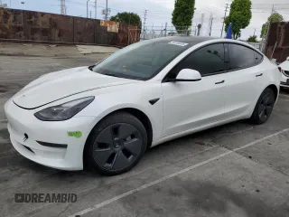 2023 Tesla Model 3 z VIN 5YJ3E1EA5PF570299, wystawiony jako Copart lot #54230005 z przebiegiem 31 232 mil mil oraz Szkoda całkowita • Salvage title. Historia ofert i sprzedaży dostępna na DreamBid. Obrazek 1.