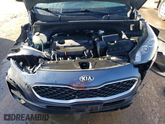 2020 Kia Sportage LX with VIN KNDPMCAC8L7709154, listed as a Copart auction lot 48353215 with 65,511 mi miles and Salvage Title. Bid and sale history available at carsss.com. Image 11.