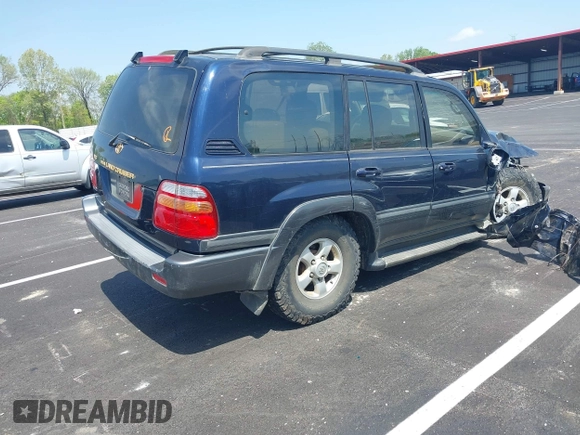 2000 Toyota Land Cruiser with VIN JT3HT05J8Y0123024, listed as a IAAI auction lot 42028792 with 360,074 mi miles. Bid and sale history available at carsss.com. Image 4.