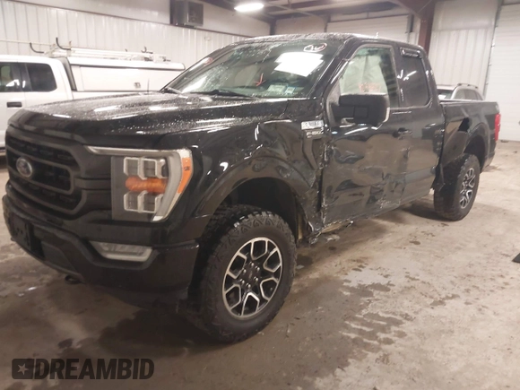 2021 Ford F-150 XL z VIN 1FTEX1EP3MFA35907, wystawiony jako IAAI lot #42336527 z przebiegiem 54 872 mil mil oraz . Historia ofert i sprzedaży dostępna na DreamBid. Obrazek 17.