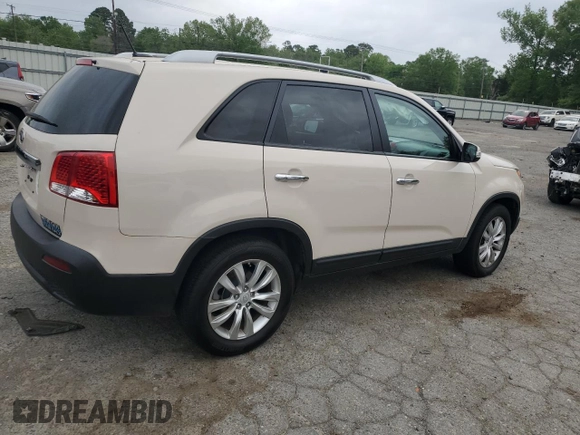 2011 Kia Sorento LX with VIN 5XYKT4A28BG111223, listed as a Copart auction lot 51696095 with 173,775 mi miles and Salvage Title. Bid and sale history available at DreamBid. Image 3.