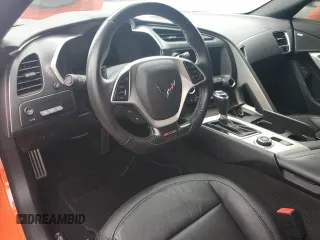 2019 Chevrolet Corvette Z06 2LZ with VIN 1G1YS2D67K5600391, listed as a Copart auction lot 73743904 with 0 mi miles and Salvage Title. Bid and sale history available at carsss.com. Image 8.