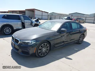 2019 BMW 5 Series 530i xDrive with VIN WBAJA7C50KG910479, listed as a IAAI auction lot 41802413 with 84,932 mi miles. Bid and sale history available at carsss.com. Image 18.