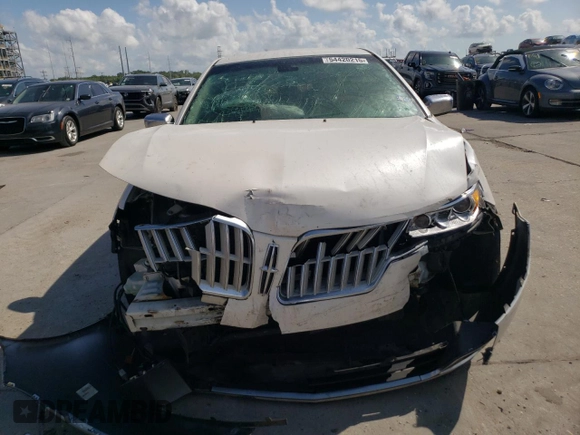 2010 Lincoln MKZ with VIN 3LNHL2GC3AR602314, listed as a Copart auction lot 54420215 with 92,000 mi miles and Salvage Title. Bid and sale history available at carsss.com. Image 5.
