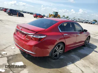 2016 Honda Accord Sport z VIN 1HGCR2F58GA225869, wystawiony jako Copart lot #58639865 z przebiegiem 197 207 mil mil oraz Szkoda całkowita • Salvage title. Historia ofert i sprzedaży dostępna na DreamBid. Obrazek 3.