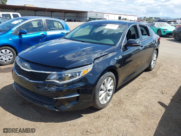 2018 Kia Optima LX with VIN 5XXGT4L30JG269859, listed as a IAAI auction lot 42045087 with 38,413 mi miles. Bid and sale history available at carsss.com. Image 17.
