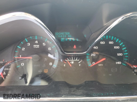 2017 Chevrolet Traverse LT with VIN 1GNKRHKD7HJ126138, listed as a Copart auction lot 51772195 with 136,618 mi miles and Salvage Title. Bid and sale history available at DreamBid. Image 9.