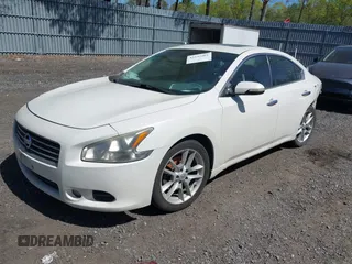 2009 Nissan Maxima SV with VIN 1N4AA51E79C861010, listed as a IAAI auction lot 42135001 with 154,557 mi miles and . Bid and sale history available at DreamBid. Image 2.