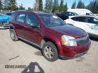 2007 Chevrolet Equinox LS with VIN 2CNDL23F376089600, listed as a IAAI auction lot 41949960 with 193,601 mi miles. Bid and sale history available at carsss.com. Image 1.