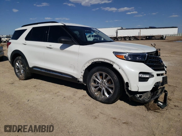 2020 Ford Explorer XLT z VIN 1FMSK7DH1LGC46025, wystawiony jako Copart lot #48926105 z przebiegiem 72 126 mil mil oraz Szkoda całkowita • Salvage title. Historia ofert i sprzedaży dostępna na DreamBid. Obrazek 4.
