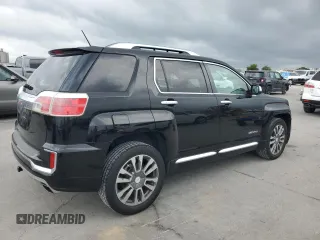 2016 GMC Terrain Denali with VIN 2GKFLRE38G6184182, listed as a Copart auction lot 55702495 with 134,698 mi miles and Salvage title. Bid and sale history available at DreamBid. Image 3.