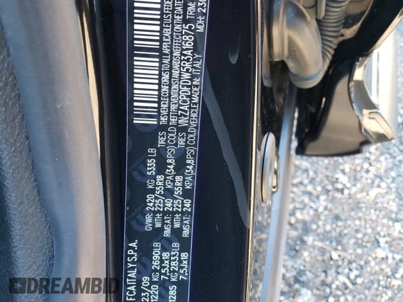 2024 Dodge Hornet R/T Plus z VIN ZACPDFDW5R3A16875, wystawiony jako Copart lot #43531855 z przebiegiem 23 mil mil oraz Szkoda całkowita • Salvage title. Historia ofert i sprzedaży dostępna na DreamBid. Obrazek 12.