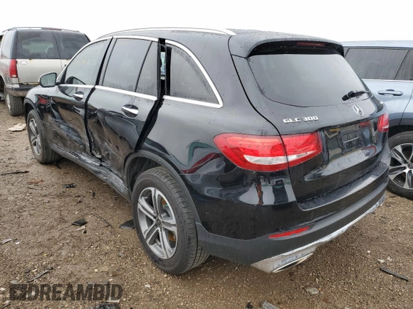 2018 Mercedes-Benz GLC with VIN WDC0G4KB9JV046460, listed as a Copart auction lot 58671172 with 75,858 mi miles. Bid and sale history available at carsss.com. Image 3.