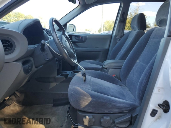 2001 Hyundai Santa Fe GLS with VIN KM8SC83D91U084712, listed as a Copart auction lot 87107674 with 111,465 mi miles and Clean Title. Bid and sale history available at carsss.com. Image 7.