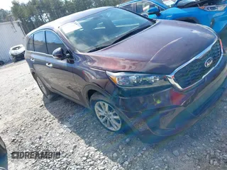 2020 Kia Sorento LX with VIN 5XYPG4A36LG641971, listed as a IAAI auction lot 41628259 with 108,717 mi miles. Bid and sale history available at carsss.com. Image 1.