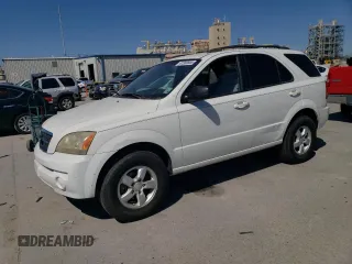 2006 Kia Sorento LX with VIN KNDJD733665625344, listed as a Copart auction lot 47389565 with 109,667 mi miles and Clean Title. Bid and sale history available at carsss.com. Image 1.