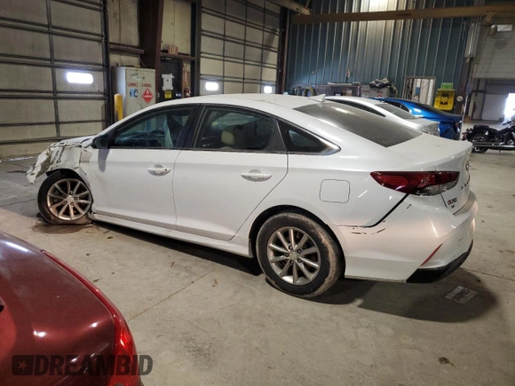 2019 Hyundai Sonata SE with VIN 5NPE24AF8KH740640, listed as a Copart auction lot 53486155 with 89,396 mi miles and Clean Title. Bid and sale history available at DreamBid. Image 2.