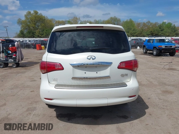 2013 Infiniti QX56 z VIN JN8AZ2NE1D9042676, wystawiony jako IAAI lot #42181659 z przebiegiem 113 454 mil mil oraz . Historia ofert i sprzedaży dostępna na DreamBid. Obrazek 16.