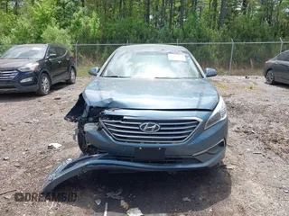 2017 Hyundai Sonata SE with VIN 5NPE24AFXHH587980, listed as a IAAI auction lot 41962264 with 103,239 mi miles. Bid and sale history available at carsss.com. Image 12.