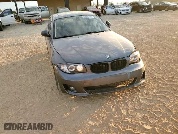 2013 BMW 1 Series 128i with VIN WBAUP7C58DVP25560, listed as a Copart auction lot 41989405 with 48,028 mi miles and Salvage Title. Bid and sale history available at carsss.com. Image 13.