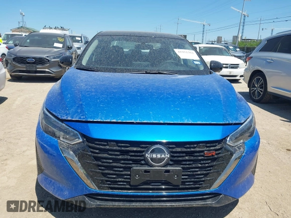 2025 Nissan Sentra SR with VIN 3N1AB8DVXSY291251, listed as a IAAI auction lot 41952362 with 2,802 mi miles and . Bid and sale history available at DreamBid. Image 6.