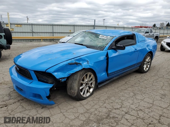 2011 Ford Mustang V6 with VIN 1ZVBP8AM4B5105891, listed as a Copart auction lot 53941285 with 140,521 mi miles and Clean Title. Bid and sale history available at carsss.com. Image 1.