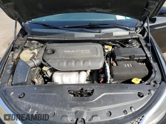 2015 Chrysler 200 C with VIN 1C3CCCCB7FN545163, listed as a Copart auction lot 48868495 with 165,175 mi miles and Salvage Title. Bid and sale history available at carsss.com. Image 11.
