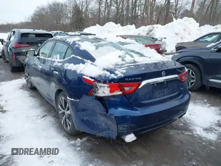 2017 Nissan Maxima SV with VIN 1N4AA6AP8HC365932, listed as a IAAI auction lot 41536444 with 106,607 mi miles. Bid and sale history available at carsss.com. Image 6.