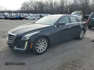 2015 Cadillac CTS Luxury AWD with VIN 1G6AX5SX7F0108795, listed as a Copart auction lot 44119985 with 52,924 mi miles and Salvage Title. Bid and sale history available at DreamBid. Image 1.