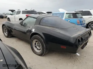1981 Chevrolet Corvette with VIN 1G1AY8765BS415756, listed as a Copart auction lot 76858154 with 68,139 mi miles and Salvage Title. Bid and sale history available at carsss.com. Image 2.