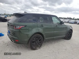 2020 Land Rover Range Rover Sport SVR z VIN SALWZ2RE5LA743951, wystawiony jako Copart lot #54134265 z przebiegiem 124 183 mil mil oraz Nie do naprawy • Non repairable. Historia ofert i sprzedaży dostępna na DreamBid. Obrazek 3.