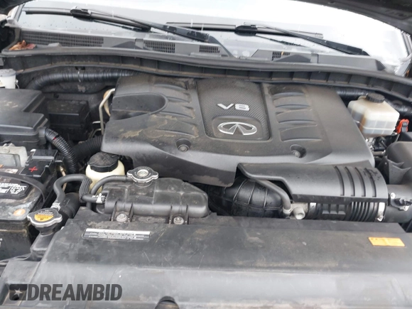 2013 Infiniti QX56 with VIN JN8AZ2NF7D9530166, listed as a IAAI auction lot 42360609 with 214,484 mi miles and . Bid and sale history available at DreamBid. Image 10.