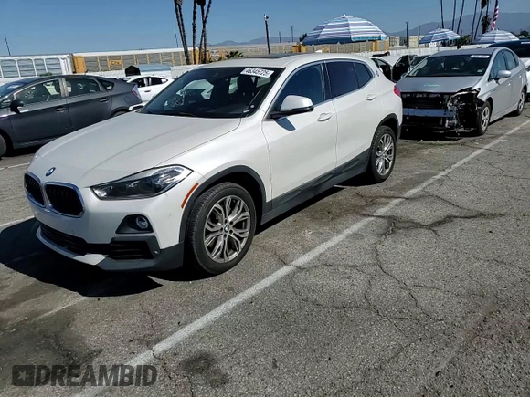 2019 BMW X2 sDrive28i with VIN WBXYJ3C57KEP77485, listed as a Copart auction lot 46345725 with 80,811 mi miles and Salvage Title. Bid and sale history available at carsss.com. Image 11.
